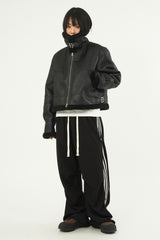 All day side snap track pants