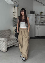 Curve Track Bridge Nylon Pants
