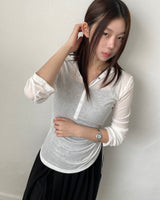 Faded Slim Bangle Watch