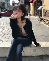 ラブオブスリムデイフリルカーディガン