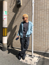 ダメージ フード ジップアップ