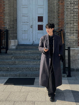 Solari Double-Breasted Long Coat (2 Colors)