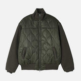 ASCLO ニットXキルティングパッド入りジャケット (2color)