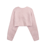 ファーリーボレロカーディガン(2 COLORS)