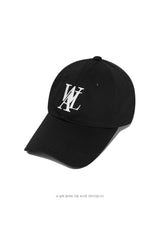 ディープシグネチャーロゴボールキャップ - BLACK