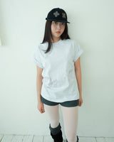 ドレミTシャツ / white melange
