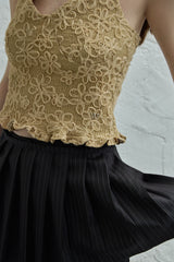 Nov layered skirt_charcoal