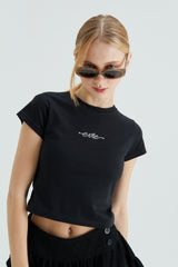 EVIE ベイビーTシャツ ブラック