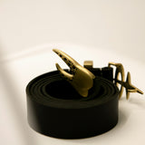 【MADE】Teeth Logo Belt (Gold)