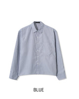 Russo Stripe Crop Shirt