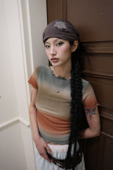 Blur gradation T (Brown/Pink)