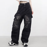 Ibian pocket strap pants