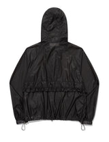 シャイニング ラッフル ウィンドブレーカー ジャケット(BLACK)