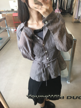 Whisper Strap Shirt (3color)