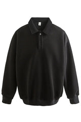 Vintage Polo Neck Sweatshirt