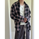 [F/W] カッティングチェックオーバーフィットシャツ (3color)