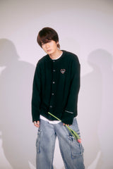コラボラウンドネックカーディガン（堀海登デザイン監修） | 吉田凜音＆堀海登 × beyond closet