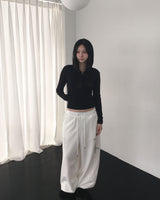 スナップクロップフーディ