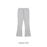 LMN Etto Flare Sweat Pants - Short (3 colors)