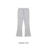 LMN エットフレアスウェットパンツ ロング (3 colors)