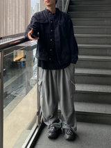 Pigment Stper Cargo Balloon Pants 2C