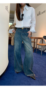 a modern white clean shirt