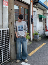 MR Dat long wide Denim