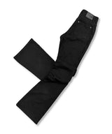 スタースタッドシャーリングフレアデニムパンツ_Black