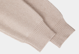[Set-up]Risquare Two-Way Oversized Fit Hooded Zip-Up Knitwear 