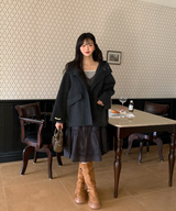 ダッフルハーフレングスハンドメイドコートジャケット