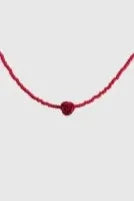 ROSE BEADED NECKLACE (4COLORS!)