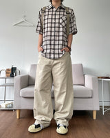 Basic Cotton Wide Pants 4C