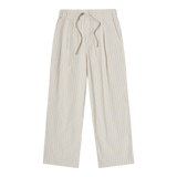 25SS ストライプセットアップルーズフィットパンツ アイボリー