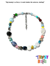 Natural stone mixed bead necklace