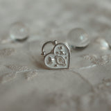 【MADE】 Twinkle love-lock earring