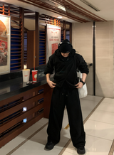 [Set-up]ファインド フリース スウェット ジップアップ パンツ