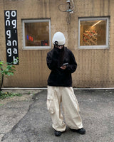 Max wide cargo pants