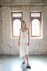 Lisha wrap sleeveless (white)