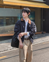 TLコーデュロイカラーワークジャケット