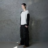 SLIP NECK BUTTON TOP