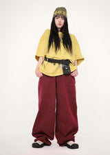 (UNISEX)ナーディーオーバーサイズチェックシャツ