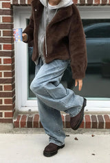 DOUBLE TUCK WINTER DENIM