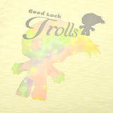 TROLLS シルエットスリムフィットTシャツ - ライトイエロー