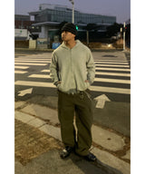 Stripe Knit Zip-Up