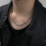 Nut chain necklace