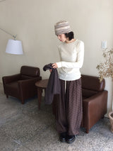 Freon Wool Round Cardigan