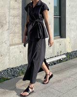 Dozen knotted wrap shirts