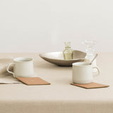 Apple Leather Puzzle Coaster (Set of 2 pieces)