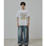 KKAHO Showtime Short Sleeve T-shirt T94 White