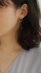【MADE】 Bubble garden earring
